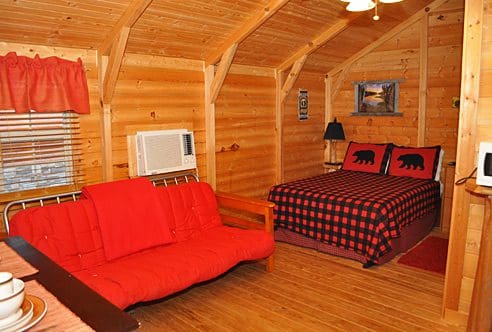 Cabin 21-22-23 Rafter Tiny Cabin, Mountain View Cabin Rentals, Tellico Plains TN