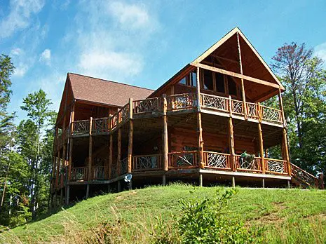 Crow's Nest Mountain View Cabin Rentals, Tellico Plains, TN